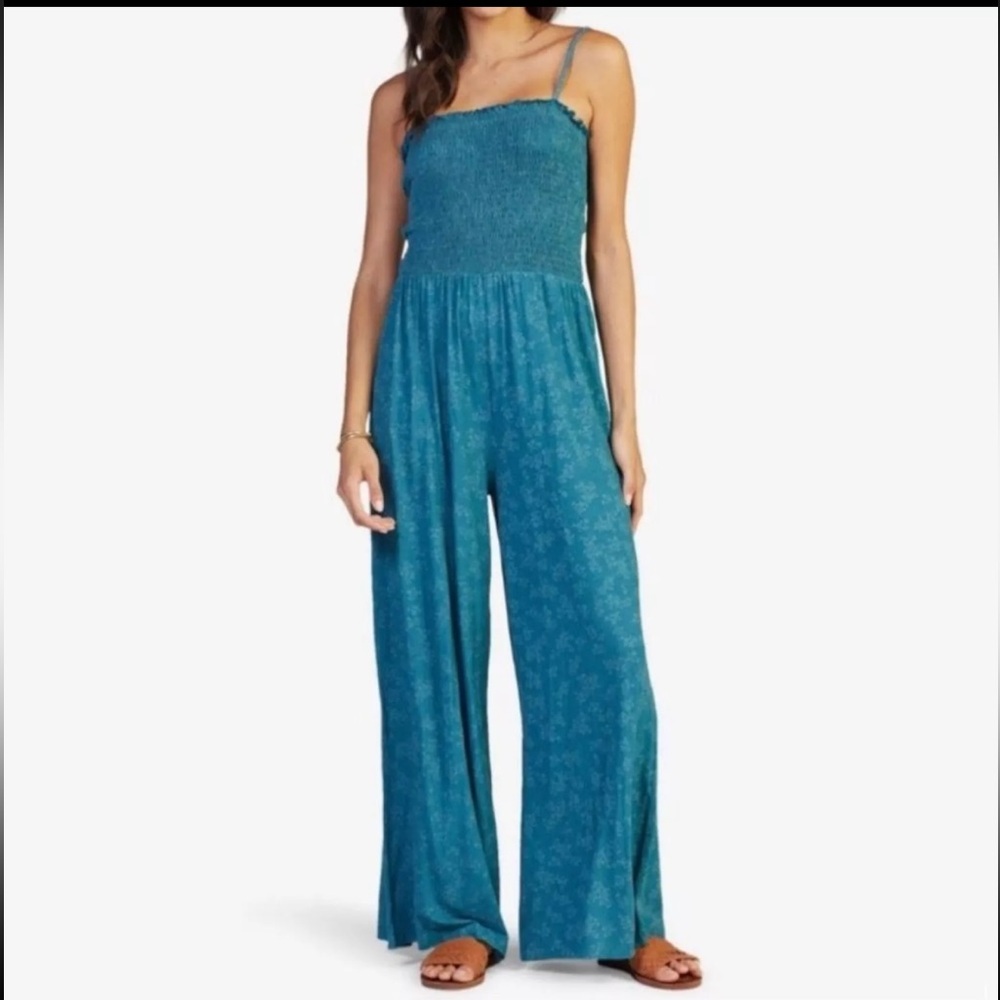 BRAND NEW WITHOUT TAGS Roxy Teal Jumpsuit XL